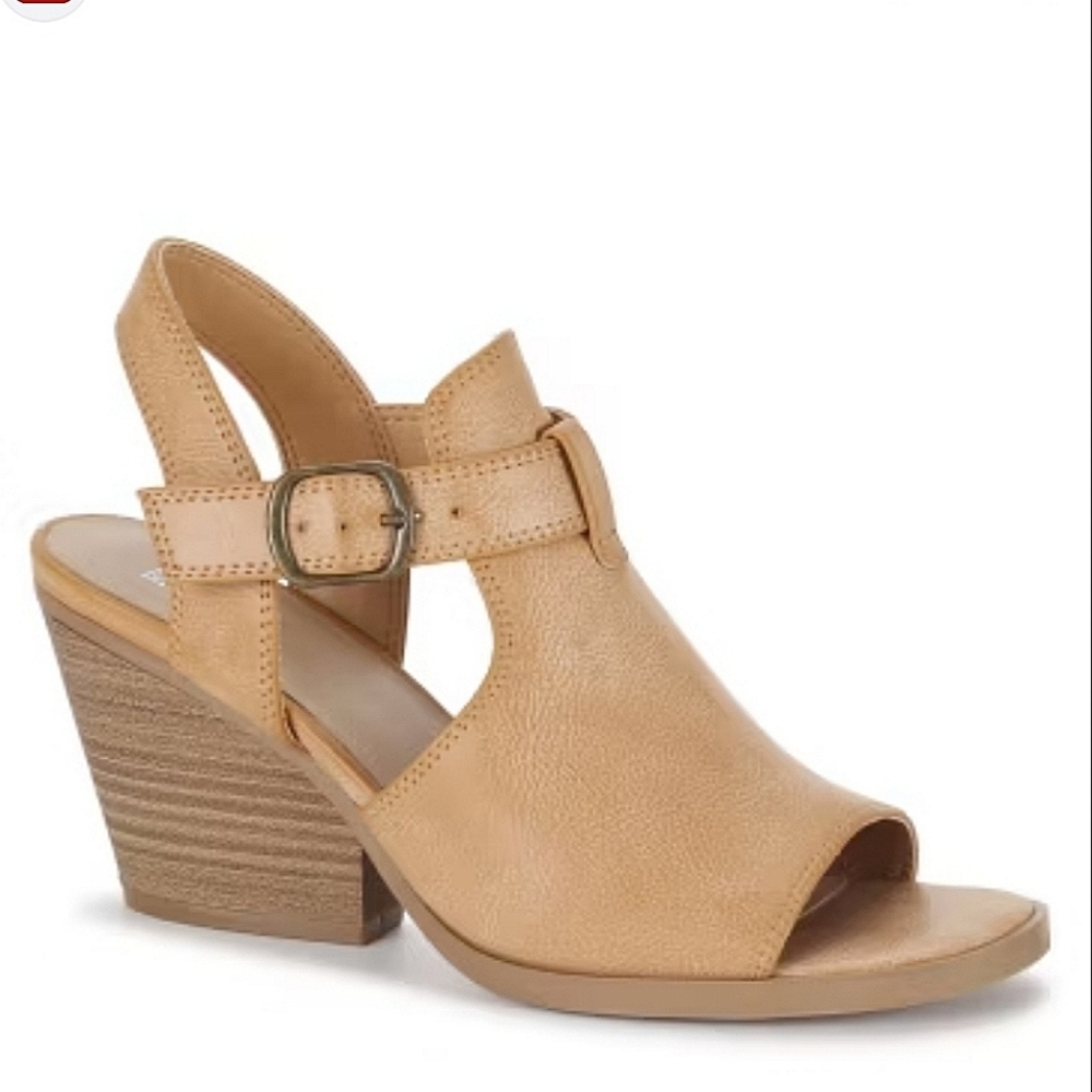 Frye Gaia Open Toe Wedge Sandals Size 6.5M